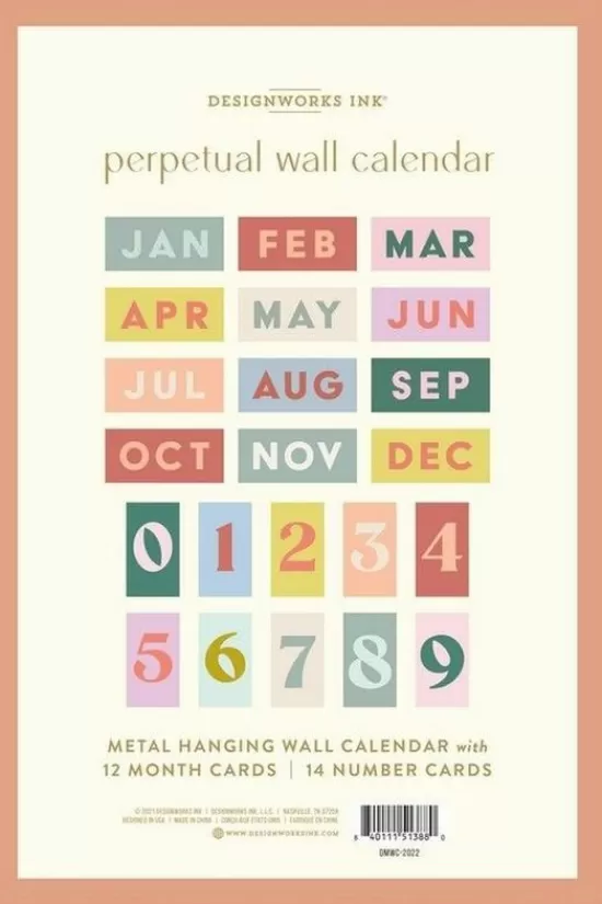 Clearance Papierwaren Perpetual Calendar Overige