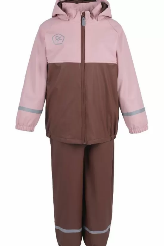 Fashion Rain Set Pu W. Fleece Lining Jassen