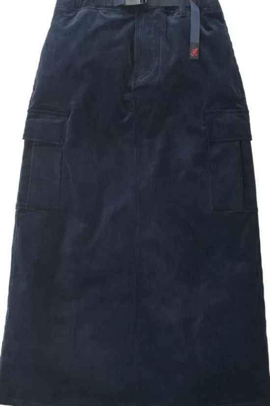 Outlet Rok Ws Corduroy Long Cargo Skirt Rokken