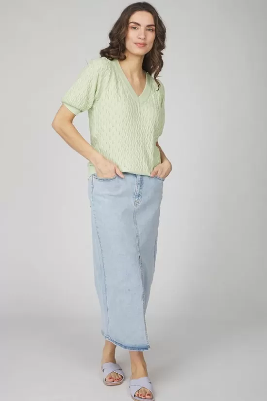 Cheap Rosalia Puff Tee Truien & Cardigans