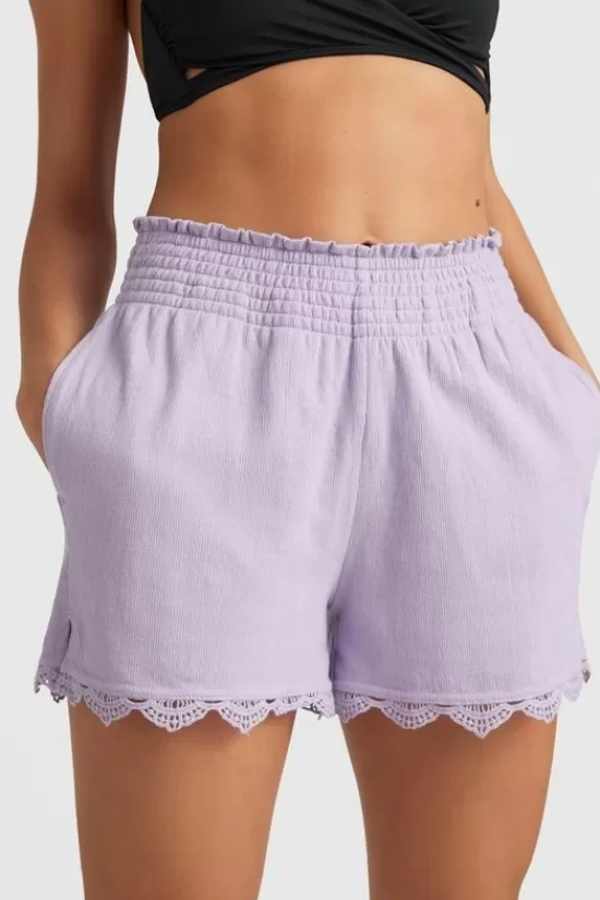 Clearance Short Ava Smocked Strandkleding