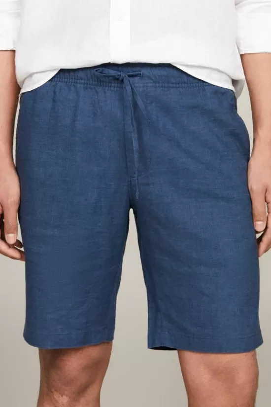 Best Sale Short Harlem Po Drws Linen Shorts