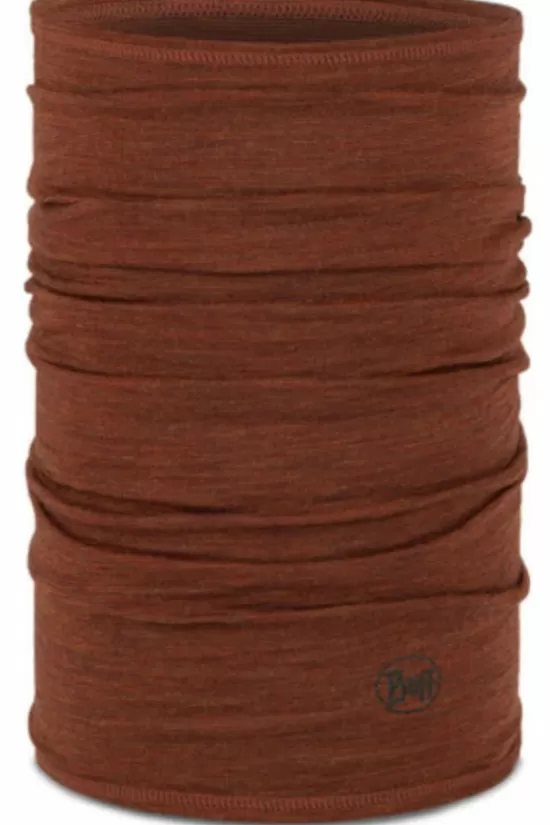 Cheap Sjaal Lightweight Merino Wool Terracotta Accessoires