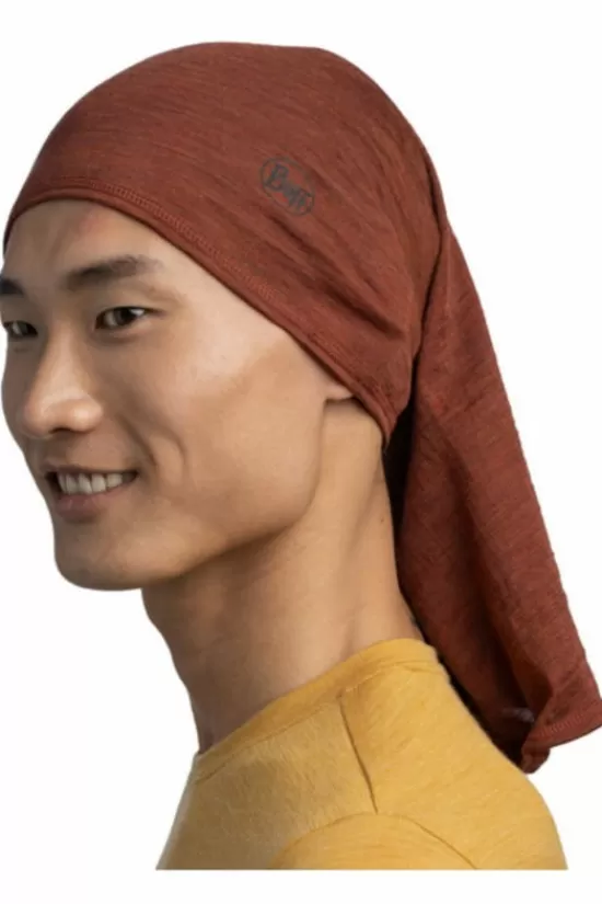 Cheap Sjaal Lightweight Merino Wool Terracotta Accessoires