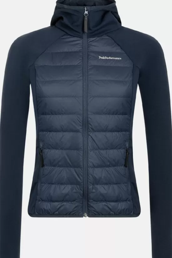 Best Ski-Jas W Down Hybrid Hood Jacket Jassen