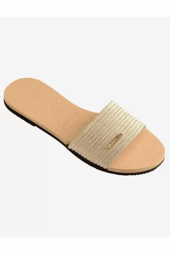 Clearance Slipper Malta Metallic Sandalen & Teenslippers