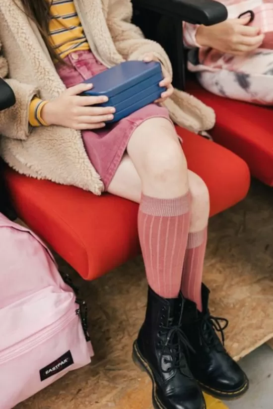 Fashion Sok Knie Rib Sokken