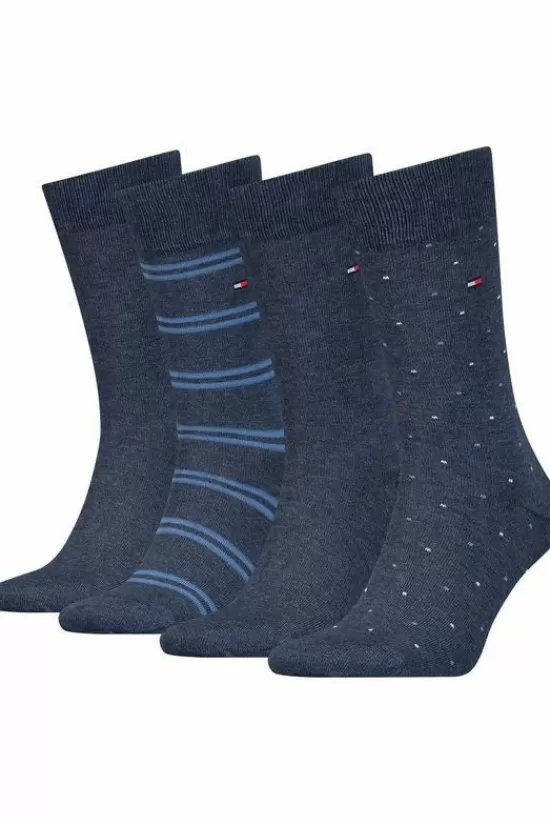 Best Sokken Th Men Sock 4P Tin Giftbox Stripe Dot Accessoires