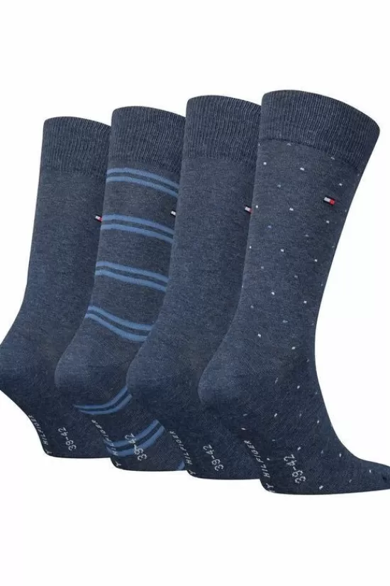 Best Sokken Th Men Sock 4P Tin Giftbox Stripe Dot Accessoires
