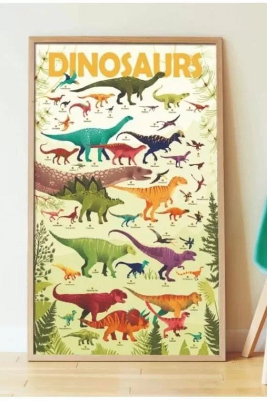 Outlet Speelgoed Discovery Poster Dinosaurs Speelgoed & Hobby