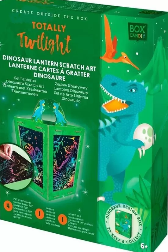 Store Speelgoed Lantern Scratch Cards Dinosaurs Speelgoed & Hobby