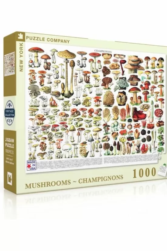 Outlet Speelgoed Puzzle Mushrooms - Champignons - 1000 Pieces Speelgoed & Hobby