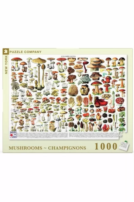 Outlet Speelgoed Puzzle Mushrooms - Champignons - 1000 Pieces Speelgoed & Hobby