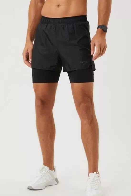 Flash Sale Sportshort Borg Running 2-1 Shorts