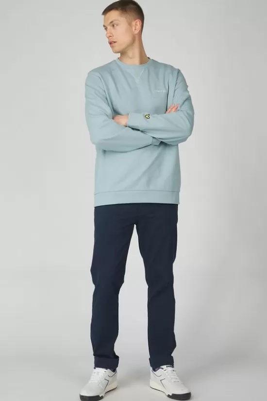Outlet Trui Loopback Embroidered Truien & Cardigans