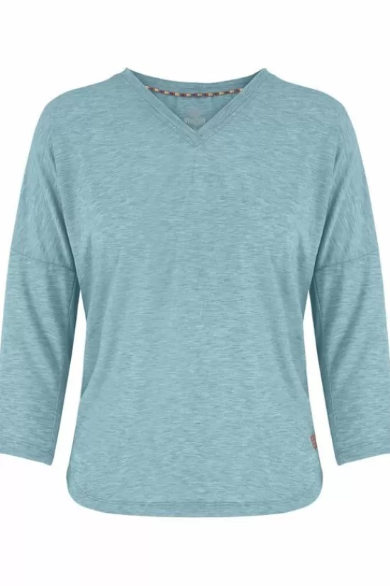 Sale T-Shirt Asha V-Neck 3/4 Sleeve Shirts