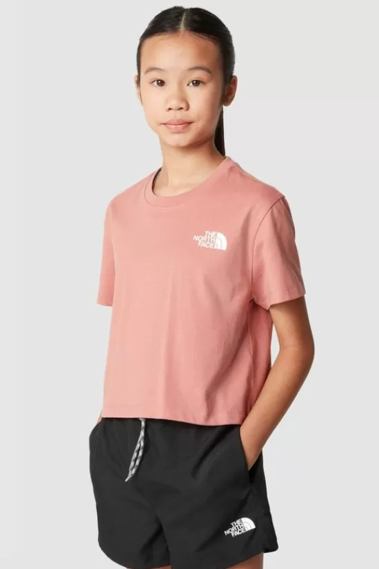 Best T-Shirt G S/S Crop Simple Dome Tee Light Mahogany Outdoor