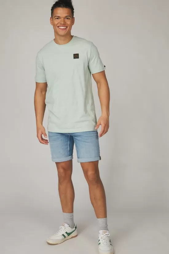Cheap T-Shirt Jacquard Stripes T-Shirts