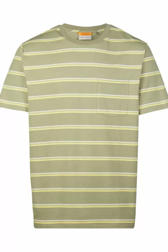 Clearance T-Shirt Journey Striped Organic Ss M T-Shirts & Tops
