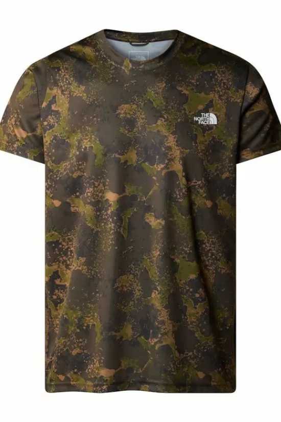 Clearance T-Shirt M Reaxion Amp Crew Print T-Shirts & Tops