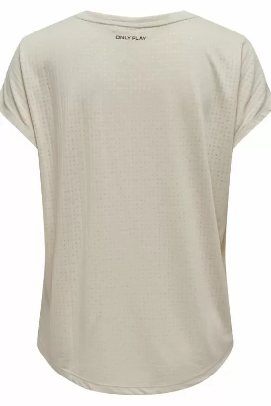 New T-Shirt Onpjace Ss Loose Bat Burnout T-Shirts & Tops