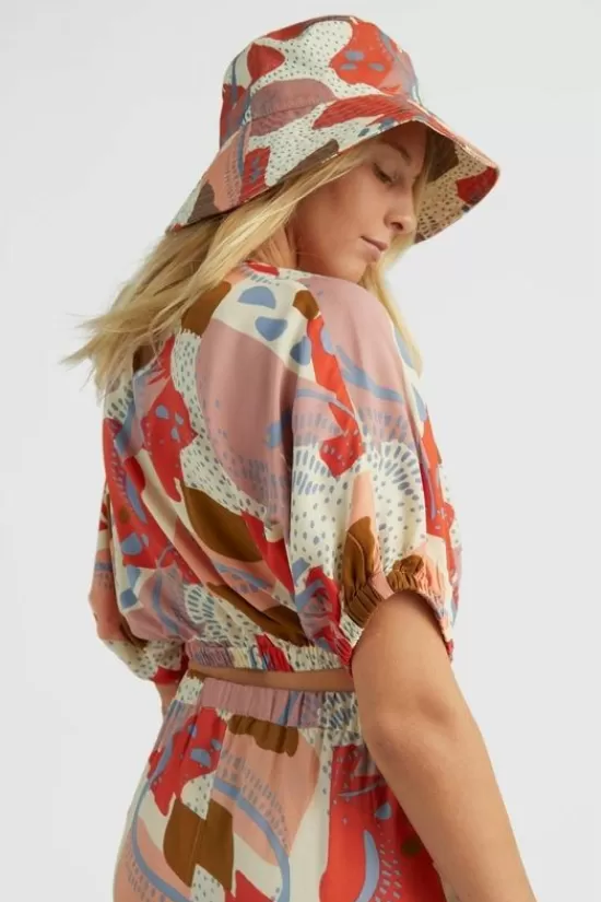 Hot T-Shirt Tidda Woven Top Strandkleding