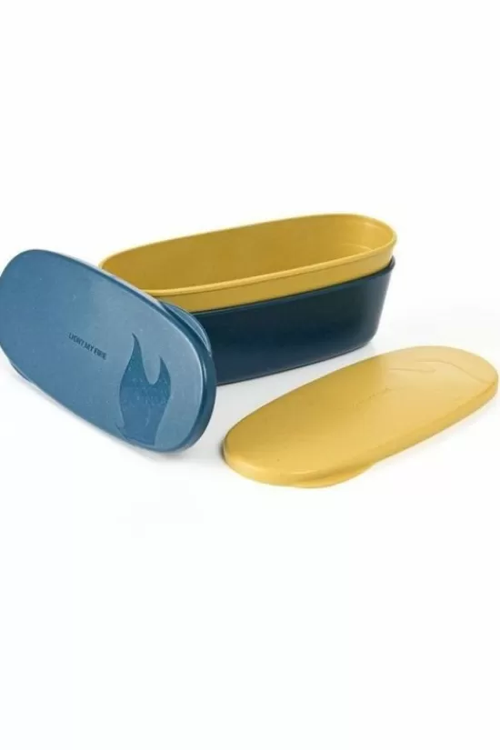 Clearance Voorraadpot Snapbox Oval 2-Pack Opbergdozen