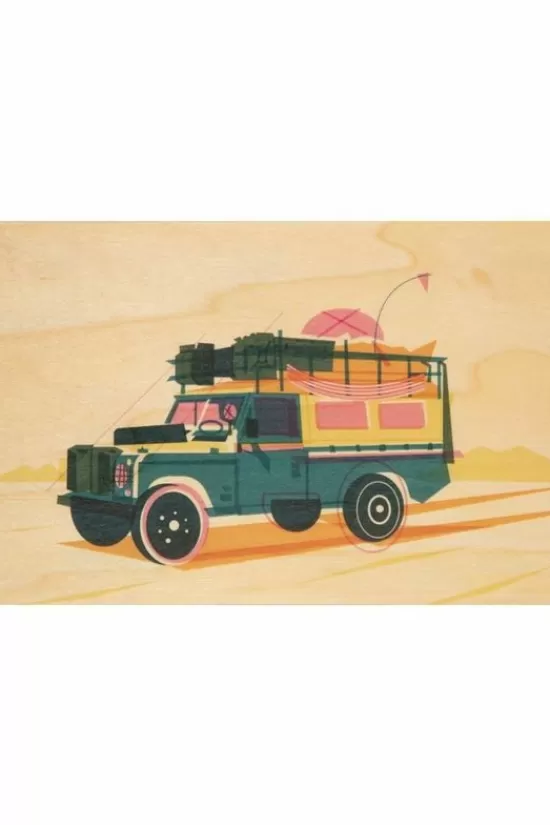 Best Wenskaart Postcard Land Rover Overige