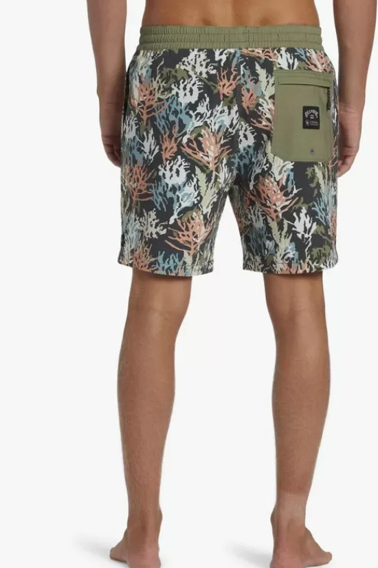 Sale Zwemshort Coral Garden Layback Zwembroeken