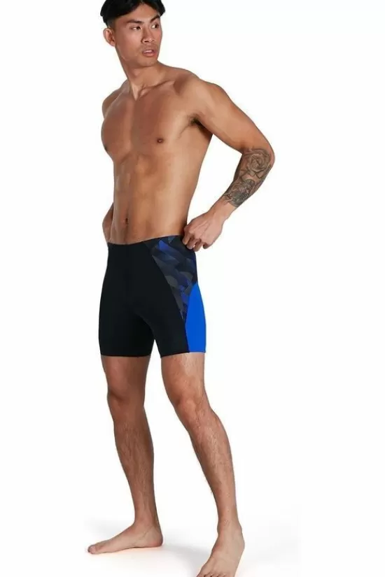 Sale Zwemshort Eco+ Splice Mid Jam Bla/Blu Zwemslips